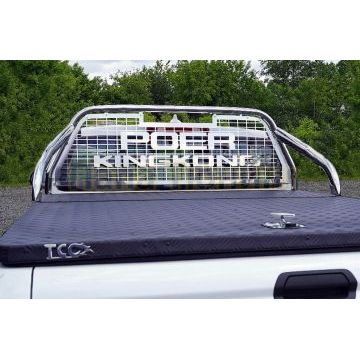 Защита кузова и заднего стекла (для крышки) 75х42 мм ТСС для Great Wall POER KINGKONG 2023-