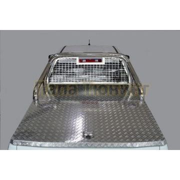 Защита кузова и заднего стекла (для крышки без надписи) 76,1 мм ТСС для Great Wall POER KINGKONG 2023-