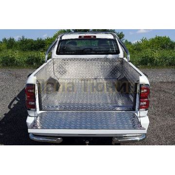 Защитный алюминиевый вкладыш в кузов автомобиля (комплект) ТСС для Great Wall POER KINGKONG 2023-