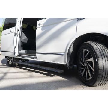 Пороги выдвижные электрические ОЕМ для Volkswagen multivan/caravelle T6 с LED подсветкой 2020-
