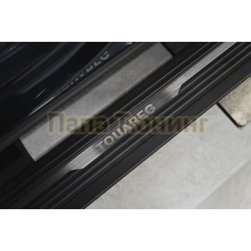 Пороги выдвижные электрические ОЕМ для Volkswagen Touareg III 2018-2022