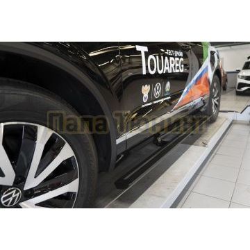 Пороги выдвижные электрические ОЕМ для Volkswagen Touareg III 2018-2022