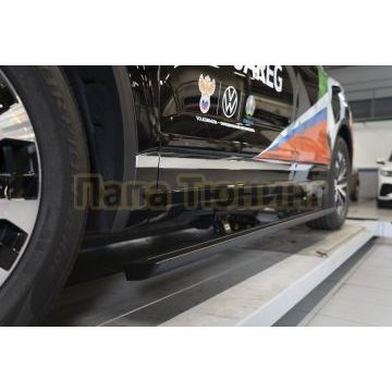 Пороги выдвижные электрические ОЕМ для Volkswagen Touareg III 2018-2022