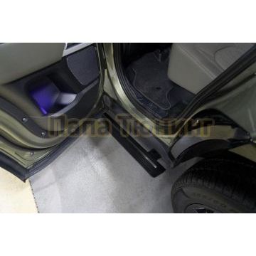 Пороги выдвижные электрические ОЕМ для Land Rover Defender 110 2019-