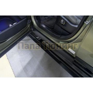 Пороги выдвижные электрические ОЕМ для Land Rover Defender 110 2019-