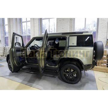 Пороги выдвижные электрические ОЕМ для Land Rover Defender 110 2019-