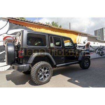 Пороги выдвижные электрические ОЕМ для Jeep Wrangler 4d JL 2017-