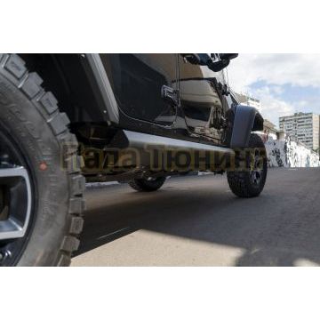 Пороги выдвижные электрические ОЕМ для Jeep Wrangler 4d JL 2017-