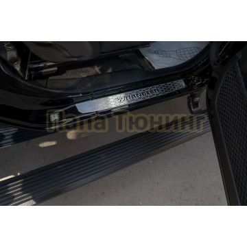 Пороги выдвижные электрические ОЕМ для Jeep Wrangler 4d JL 2017-