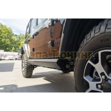Пороги выдвижные электрические ОЕМ для Jeep Wrangler 4d JL 2017-