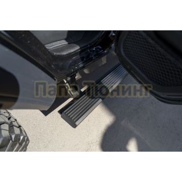 Пороги выдвижные электрические ОЕМ для Jeep Wrangler 4d JL 2017-