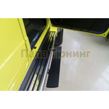 Пороги выдвижные электрические ОЕМ для Mercedes-Benz G-class II 4X4 short 2006-2018