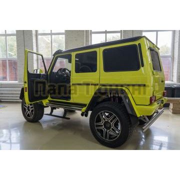 Пороги выдвижные электрические ОЕМ для Mercedes-Benz G-class II 4X4 short 2006-2018