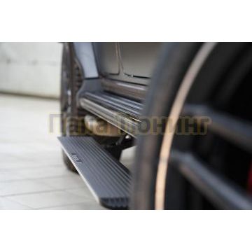 Пороги выдвижные электрические ОЕМ для Mercedes-Benz G-class III short 2018-