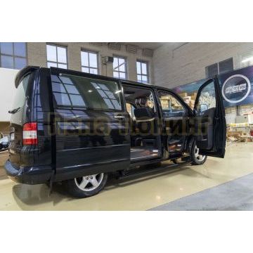 Пороги выдвижные электрические ОЕМ для Volkswagen multivan/caravelle T6; Т5 2004-2022