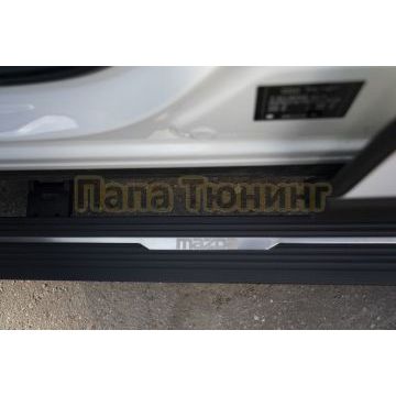 Пороги выдвижные электрические ОЕМ для Mazda CX-5 2017-2022