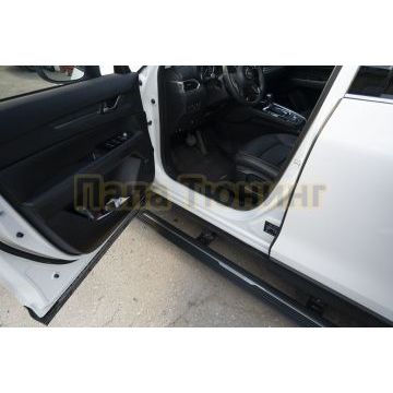 Пороги выдвижные электрические ОЕМ для Mazda CX-5 2017-2022