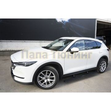 Пороги выдвижные электрические ОЕМ для Mazda CX-5 2017-2022