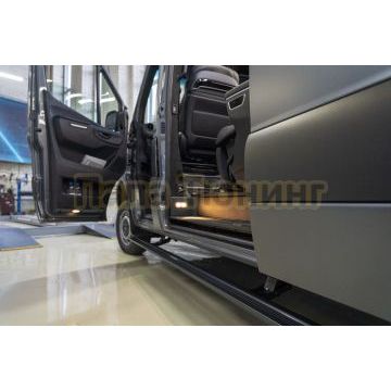 Пороги выдвижные электрические ОЕМ для Mercedes Benz Sprinter 2019-2023