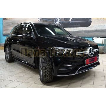Пороги выдвижные электрические ОЕМ для Mercedes Benz GLE V167 2018-2023