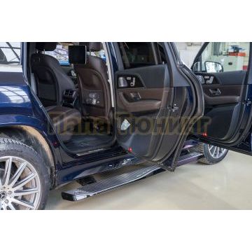 Пороги выдвижные электрические ОЕМ для Mercedes Benz Maybach GLS X167 под оригинал 2019-