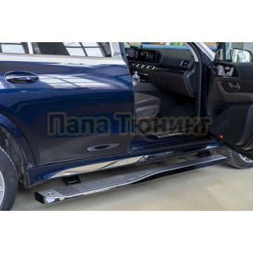 Пороги выдвижные электрические ОЕМ для Mercedes Benz Maybach GLS X167 под оригинал 2019-