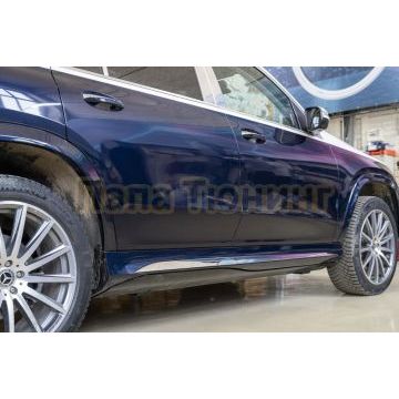 Пороги выдвижные электрические ОЕМ для Mercedes Benz Maybach GLS X167 под оригинал 2019-