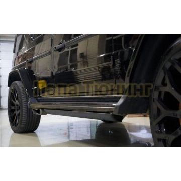 Пороги выдвижные электрические ОЕМ для Mercedes Benz G-class III normal 2018-