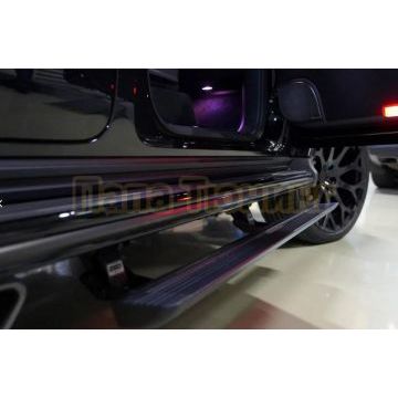 Пороги выдвижные электрические ОЕМ для Mercedes Benz G-class III normal 2018-