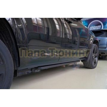 Пороги выдвижные электрические ОЕМ для Land Rover Defender 110 2019- под оригинал Pivi Pro, ком-т.