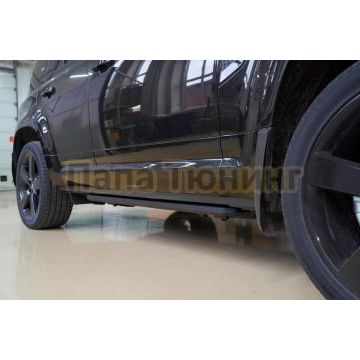 Пороги выдвижные электрические ОЕМ для Land Rover Defender 110 2019- под оригинал Pivi Pro, ком-т.