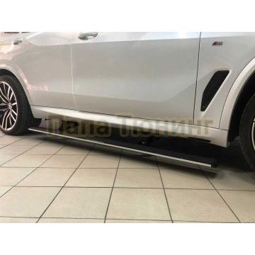 Пороги выдвижные электрические ОЕМ для BMW X7 G07 с LED подсветкой 2018-2022