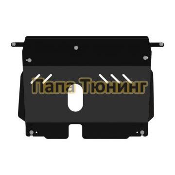 Защита картера и КПП Шериф сталь 2,0 мм для TOYOTA Yaris 2017-, V-1,5 CVT