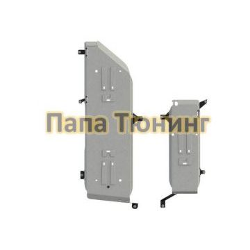 Защита бензобака Шериф алюминий 4 мм для TOYOTA Land Cruiser 300 2021-, V-3.5T AT FullWD