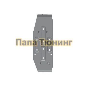 Защита топл. бака Шериф алюминий 6 мм для TOYOTA Hilux 2015-, V-2,4TD МТ; 2,8TD АТ Защита топл. бака Шериф алюминий 6 мм для TOYOTA Hilux 2015-, V-2,4TD МТ; 2,8TD АТ