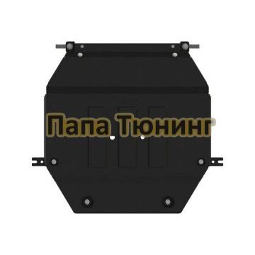 Защита картера и КПП Шериф сталь 2,5 мм для MITSUBISHI Delica 2018-2023, V-2.3D AT Full WD Защита картера и КПП Шериф сталь 2,5 мм для MITSUBISHI Delica 2018-2023, V-2.3D AT Full WD