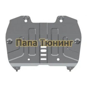 Защита картера и КПП Шериф алюминий 3 мм для TOYOTA Camry 2018-, V-2,0 AT FWD; 2,5 AT FWD; 3,5 AT FWD