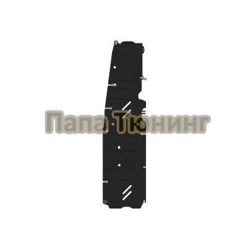 Защита тормозных трубок Шериф сталь 1,8 мм для JAC JS6 2022-, V-1,5 AT FWD