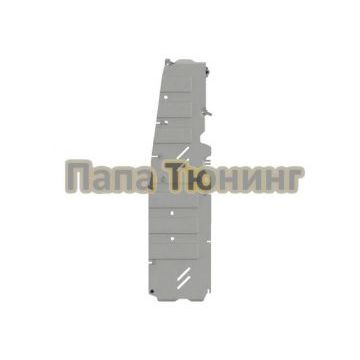 Защита тормозных трубок Шериф алюминий 4 мм для JAC JS6 2022-, V-1,5 AT FWD