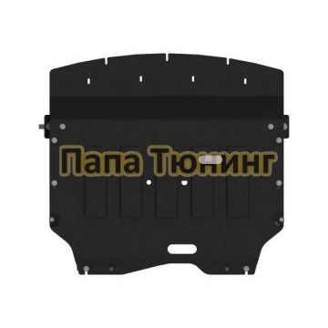 Защита картера и КПП Шериф сталь 2,0 мм для JAC JS6 2022-, V-1,5 AT FWD