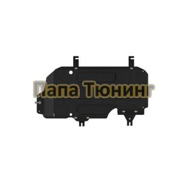 Защита топл. бака Шериф сталь 2,0 мм для JAC JS4 2021-, V-1,6 AT FWD