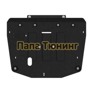 Защита картера и КПП Шериф сталь 2,0 мм для HONDA Civic 2015-2021, V-2,0 AT FWD