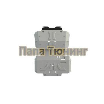 Защита картера Шериф алюминий 4 мм для GREAT WALL POER 2021-, V-2,0 AT,MT FullWD Защита картера Шериф алюминий 4 мм для GREAT WALL POER 2021-, V-2,0 AT,MT FullWD