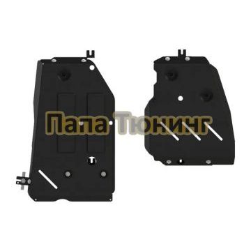 Защита топл. бака Шериф сталь 2,0 мм для GEELY Monjaro 2023, V-2,0 AT FullWD