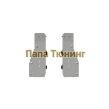 Защита трубок кондиционера, топливных и тормозных магистралей Шериф алюминий 3 мм для EXEED VX 2021-, V-2,0 АТ FullWD