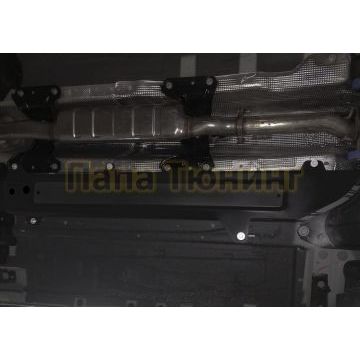 Защита топливных магистралей АвтоБРОНЯ Сталь Geely Monjaro V-2.0 АКПП 2022- полный привод