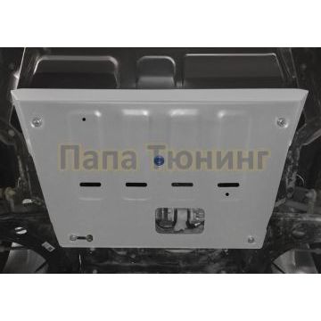 Защита картера + комплект крепежа Rival Алюминий FAW Bestune T77  V-1.5 робот 2021- бензин