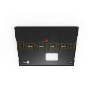 Защита картера + комплект крепежа АвтоБРОНЯ Сталь FAW Bestune T77 V-1.5 робот 2021- бензин