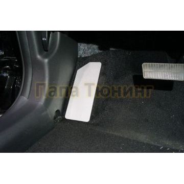 Накладка площадки левой ноги (лист алюминий 4мм) ТСС для Changan CS55 plus 2WD 1.5T 2023-