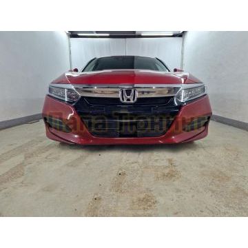 Защита радиатора Honda Accord X 2019- black низ (4 части)